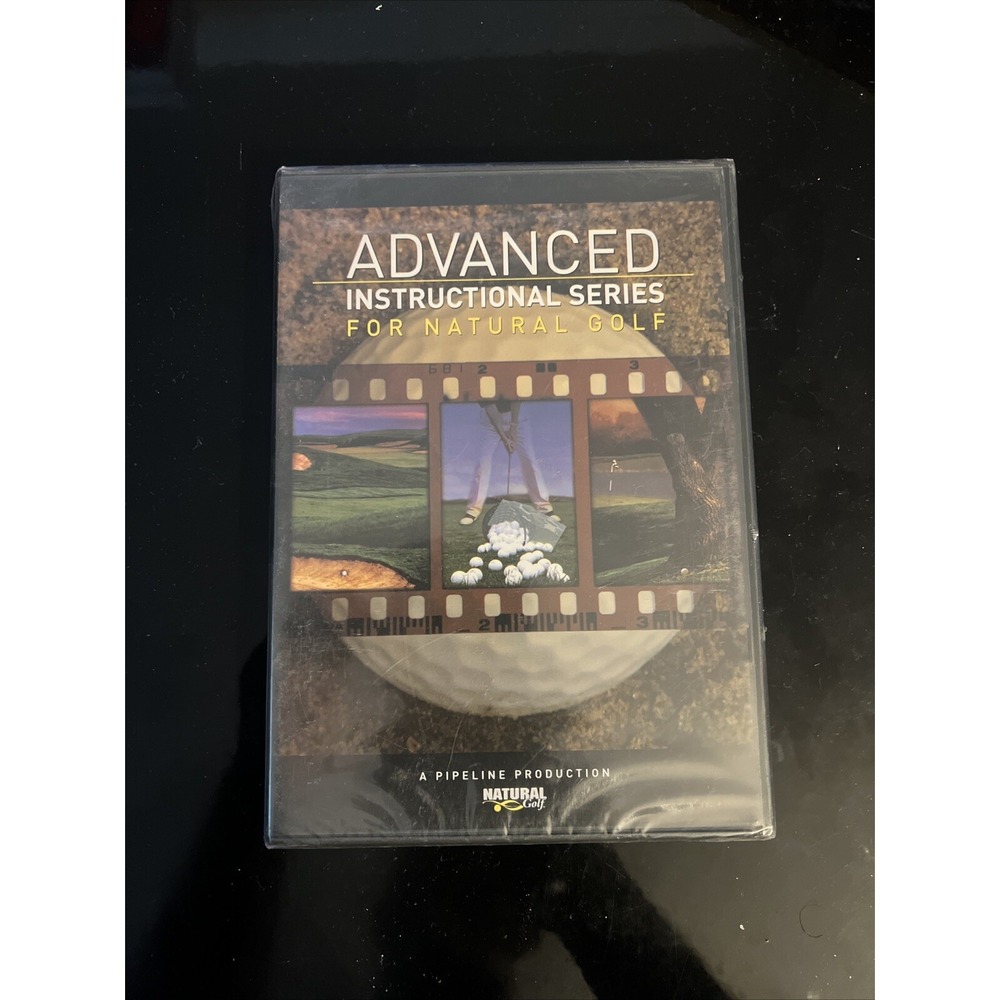 Natural Golf Advanced Instructional Video Series on DVD [DVD] Brand New Sealed!